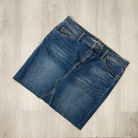 Universal Thread Jean Skirt XL- No Tag - Picture 6 of 7